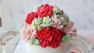 이걸 어떻게 먹지?/떡케이크/수원다즐링케이크/가정의달/Oh, my God, this is art/flower rice cake/All the food in Korea