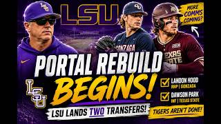 LSU Baseball Lands First Two Portal Additions!