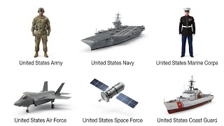 Every USA Military Branch gets explained in 5 minutes!