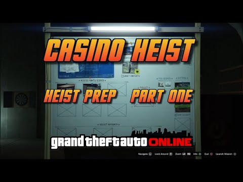 Gta Online Diamond Casino Heist Prep Work Part One Youtube