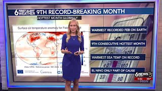 February marks 9th straight month of record temperatures on Earth