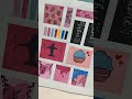 pink 🩷 mood board art drawing painting sketch pink diewithsmile viral shortvideo moodboard