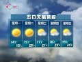 五日天氣預報 20130303