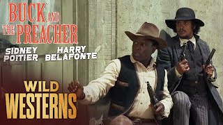 Buck And The Preacher | Bank Heist Gets Messy | Wild Westerns