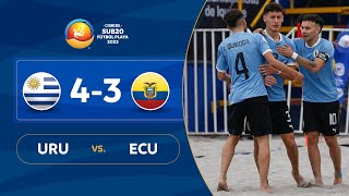 URUGUAY vs. ECUADOR [4-3] | RESUMEN | CONMEBOL SUB20 FÚTBOL PLAYA 2023