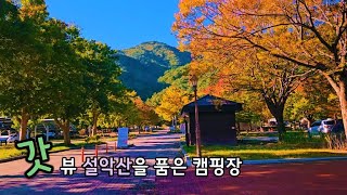 30대 여자 백수 여행 / 설악산 국립공원 설악동야영장 가성비 경비, 명당 가이드