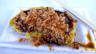 【DEEP飯】スラム街・ドヤ街西成あいりん地区の100円お好み焼き