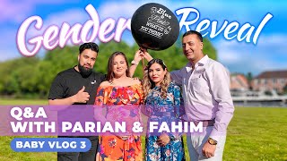 Afghan Gender Reveal Party | Q&A Parnian & Fahim Tanweer | Baby Vlog 3 | GIRL? or BOY?