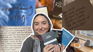 ep.1 - getting through all of my physical books? (reading vlog)