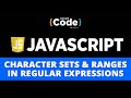 Character Sets & Ranges In Regular Expressions | Character Sets & Ranges In JavaScript | SimpliCode