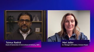 Inside Generative AI @ Amazon - Amazon Music | Amazon Web Services