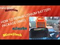 HOW TO REPAIR LITHIUM ION BATTERY PAKAGE#MICROJITECH #