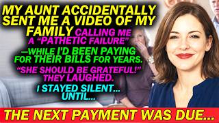 My Family Called Me A "Pathetic Failure" On Video — While I'd Quietly Paid Their Bills For Years