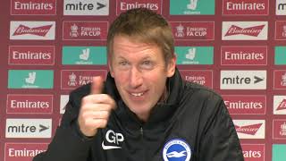 Graham Potter - Newport v Brighton - Pre-Match Press Conference