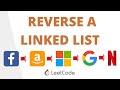 Reverse Linked List - Iterative solution - Leetcode 206