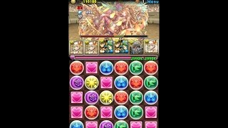 【パズドラ】 極限の闘技場 双極の女神2 星刻の時龍契士・ミルpt ノーコン 【ソロ】 【極限の闘技場2】