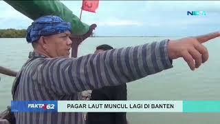 Pagar Laut Muncul Lagi Di Banten