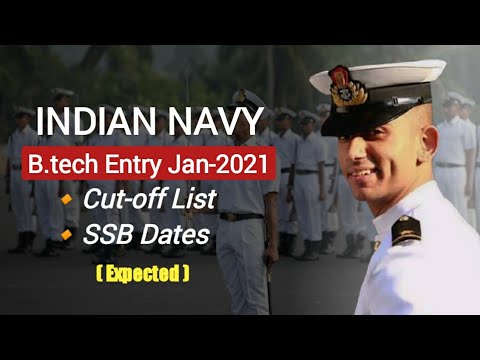 INDIAN NAVY B.TECH ENTRY JAN 2021 CUT OFF | SSB DATES | IMPORTANT DATES ...