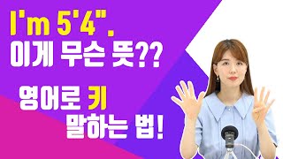 저는 5'4\