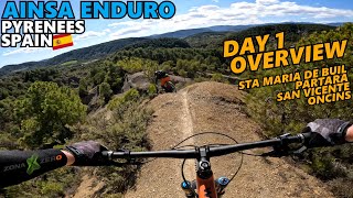 AINSA ENDURO Day 1 Overview / Pyrenees Zona Zero with BasqueMTB / Mountainbike MTB