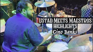 Gino Banks (drum cam) - Ustad Meets Maestros highlights - Live at Shanmukhananda Hall