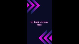 Add Event Listeners | freeCodeCamp basic React | React tutorial for beginners
