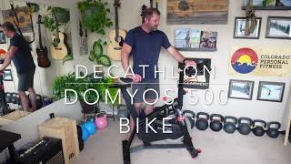Decathlon Domyos 500 Spin Bike - Indoor Fitness Exercise Bike