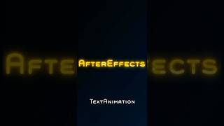 プラグインなし・Adobe After Effects「サイバーパンク風テキストアニメーション」#shorts