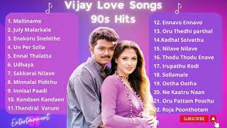 Vijay Love Songs | Ilaya Thalapathy Vijay Melody Songs | Vijay Super Hits Songs | Vijay 90s Hits |