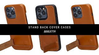 Bouletta Leather Stand Back Cover Cases for Apple iPhone iPhone 13 Series