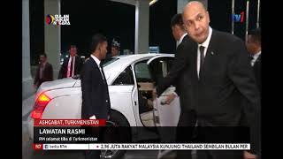 N7-LAWATAN RASMI-PM SELAMAT TIBA DI TURKMENISTAN [27 OKT 2019]