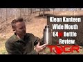 Perfect for Bushcraft - Klean Kanteen Wide Mouth 64oz Bottle - Review