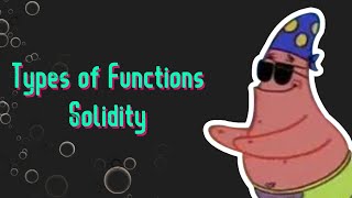 Function visibility in Solidity contracts | Solidity tutorial