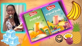 Weis Ice Confection Bars: Mango 🇦🇺 vs Fruito 🇦🇺 Flavours #snackreview