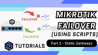 MikroTik Failover for Dual WAN Setup with Static Default Routes (using Scripting + Netwatch)