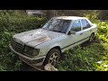 Starting Mercedes-Benz w124 200D After 8 Years + Test Drive