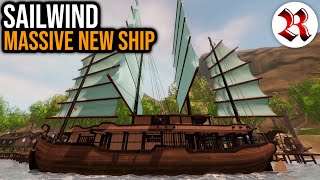 Sailwind | First Voyage On The New Massive Ship At The New Islands