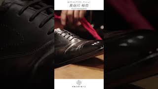 靴磨き世界チャンピオン長谷川裕也の圧巻のパフォーマンス Part1 #靴磨き #shoeshine #シューシャイン #靴磨き選手権大会