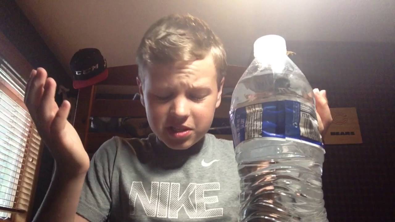 WATER BOTTLE FLIP CHALLENGE!!! - YouTube