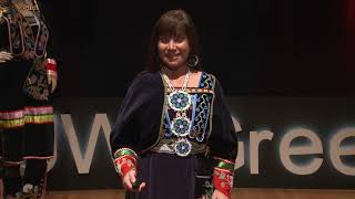 Our Grandmothers Dress: Reclaiming the Dress of Our Ancestors | Siobhan Marks | TEDxUWGreenBay