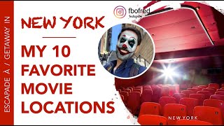 Escapade à NEW YORK . Cinéma - Mes 10 Lieux de Tournages Favoris (English Subtitles)