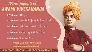 162nd Jayanti of Swami Vivekananda - 2024