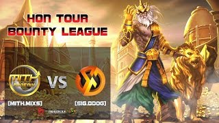 HoN Tour Bounty League : MiTH.MiXs VS Sig.DD0G