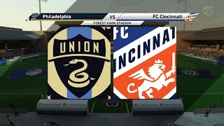 Philadelphia Union vs FC Cincinnati | MLS Cup Playoffs 20th October 2022 Full Match | PS5