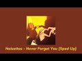 Noisettes - Never Forget You [Sped Up]