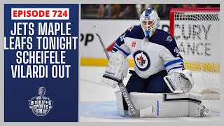 Winnipeg Jets vs. Toronto Maple Leafs tonight, Scheifele & Vilardi out, 2018 WJC Hockey Canada