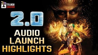 Robo 2.0 AUDIO LAUNCH HIGHLIGHTS | Rajinikanth | Akshay Kumar | Amy Jackson | AR Rahman | #2Pointpo