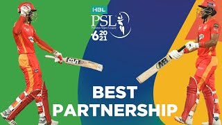 Best Partnership | Islamabad United vs Peshawar Zalmi | Match 33 | HBL PSL 6 | MG2T