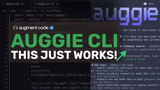 Auggie CLI: This AI CODER CLI is THE REAL WORKHORSE!