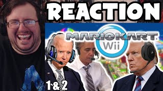 Gor's "US Presidents Play Mario Kart Wii 1 & 2 by Presidents Play" REACTION